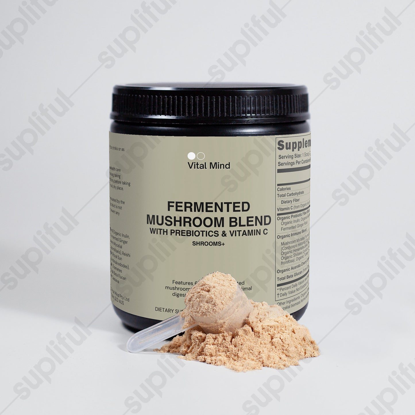 Organic Fermented Mushroom Blend