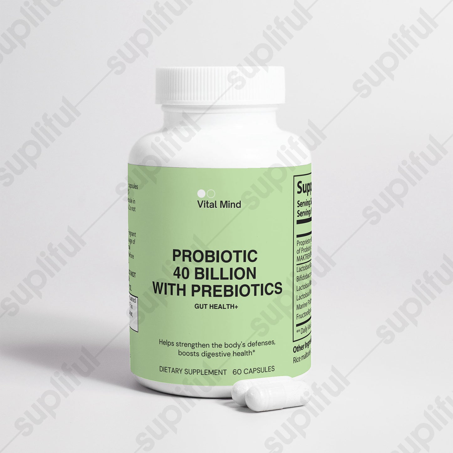 Probiotic 40 Billion with Prebiotics